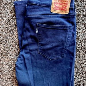 Men’s Navy Levi 514 W34 L34